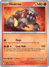Reference image of Heatran, Pitch Black