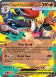 Reference image of Mega Delphox ex, Pitch Black
