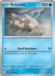 Reference image of Relicanth, Pitch Black
