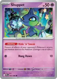 Reference image of Shuppet, Pitch Black