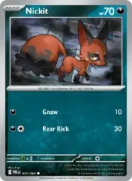 Reference image of Nickit, Pitch Black