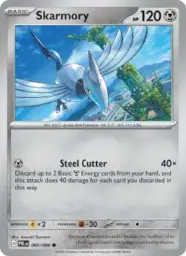 Reference image of Skarmory, Pitch Black