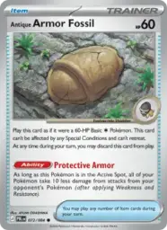 Reference image of Antique Armor Fossil, Pitch Black