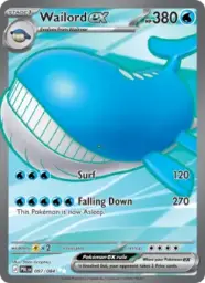 Reference image of Wailord ex, Pitch Black