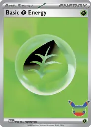 Basic Grass Energy · Mega Evolution Energy · 009/16