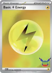 Basic Lightning Energy · Mega Evolution Energy · 012/16