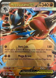 Mega Lucario ex · MEP Black Star Promos · 012