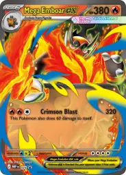 Mega Emboar ex · MEP Black Star Promos · 035