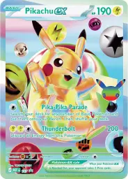 Pikachu ex · MEP Black Star Promos · 107