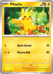 Pikachu · My First Battle · 17/48