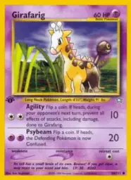Girafarig · Neo Genesis · 58/111