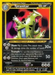 Tyranitar · Neo Discovery · 31/75