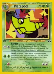 Metapod · Neo Discovery · 42/75