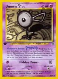Unown [F] · Neo Discovery · 48/75