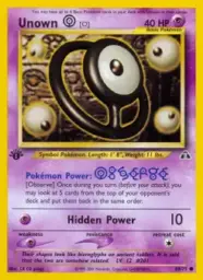 Unown [O] · Neo Discovery · 69/75