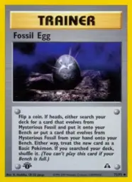 Fossil Egg · Neo Discovery · 72/75