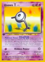 Unown [Y] · Neo Revelation · 40/64