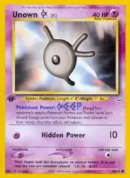 Unown [K] · Neo Revelation · 58/64