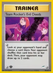 Team Rocket's Evil Deeds · Neo Destiny · 103/105