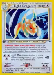 Light Dragonite · Neo Destiny · 14/105