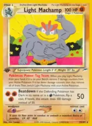 Light Machamp · Neo Destiny · 25/105