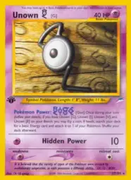 Unown [G] · Neo Destiny · 27/105
