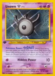 Unown [W] · Neo Destiny · 29/105
