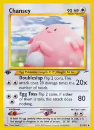 Chansey · Neo Destiny · 31/105