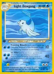 Light Dewgong · Neo Destiny · 45/105