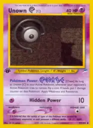 Unown [C] · Neo Destiny · 57/105
