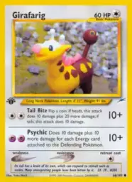 Girafarig · Neo Destiny · 66/105