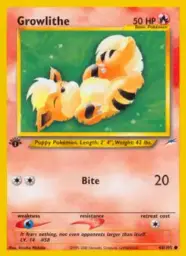 Growlithe · Neo Destiny · 68/105