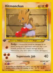 Hitmonchan · Neo Destiny · 69/105