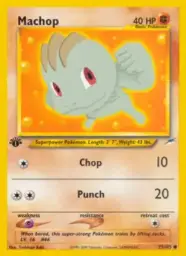 Machop · Neo Destiny · 73/105
