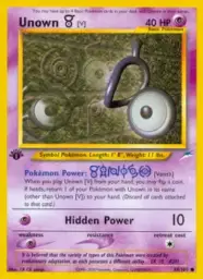 Unown [V] · Neo Destiny · 89/105