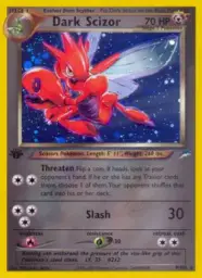 Dark Scizor · Neo Destiny · 9/105