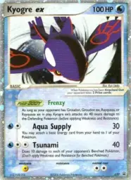 Kyogre ex · Nintendo Black Star Promos · 37/40