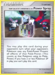 Team Galactic's Invention G-103 Power Spray · Platinum · 117/127