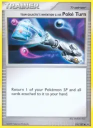 Team Galactic's Invention G-105 Poké Turn · Platinum · 118/127