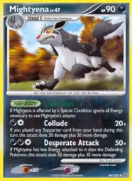 Mightyena · Platinum · 54/127