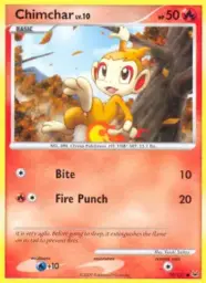 Chimchar · Platinum · 70/127