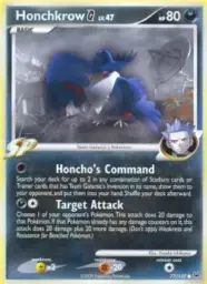 Honchkrow G · Platinum · 77/127
