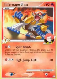 Infernape 4 · Rising Rivals · 43/111