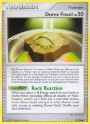 Dome Fossil · Arceus · 92/99