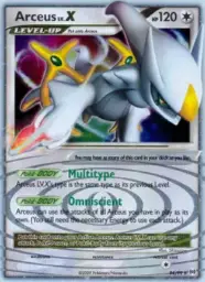 Arceus LV. X · Arceus · 94/99