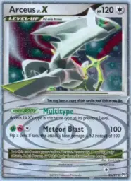 Arceus LV. X · Arceus · 95/99