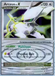 Arceus LV. X · Arceus · 96/99