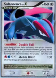 Salamence LV. X · Arceus · 98/99