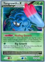 Tangrowth LV. X · Arceus · 99/99