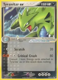 Tyranitar ex · POP Series 1 · 17/17